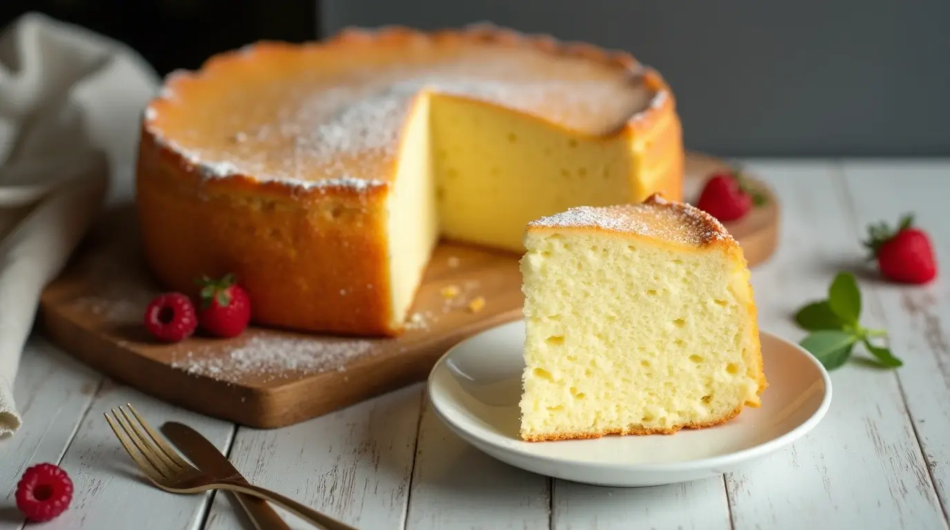 Chiffon Cake Japonais Recette Léger et Moelleux