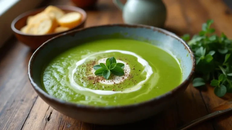 Soupe de Cresson Une Recette Santé et Réconfortante