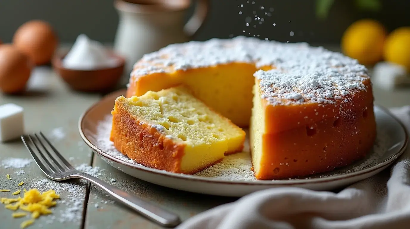 Gâteau de Savoie Recette Grand-Mère Léger et Moelleux