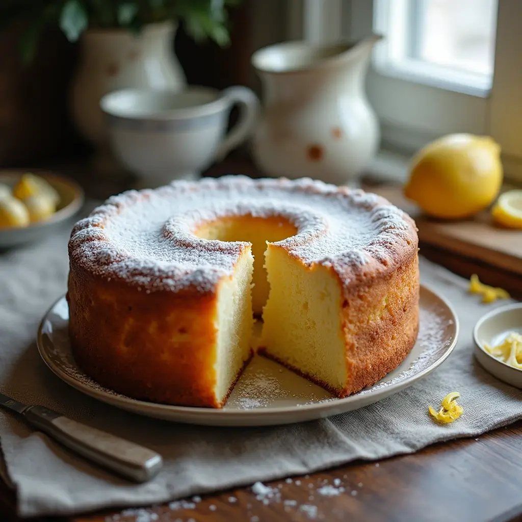 Gâteau de Savoie Recette Grand-Mère
